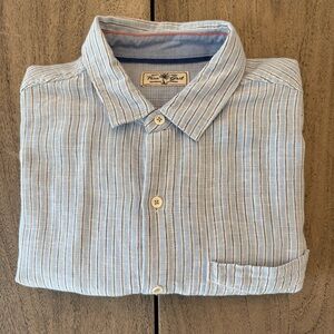 True Grit Beach House Short Sleeve One Pocket Shirt